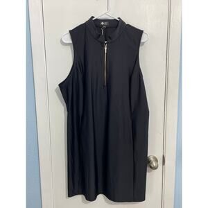 Amy Sport Dress XL Petite Black Tennis Golf Court to Cocktail Country Club NWT